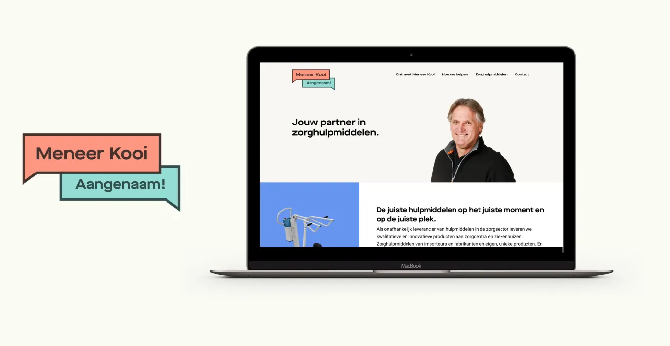 Meneer Kooi, nice to meet you!
