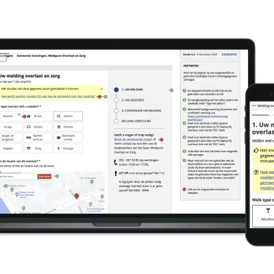 Case Gemeente Groningen prototype melding