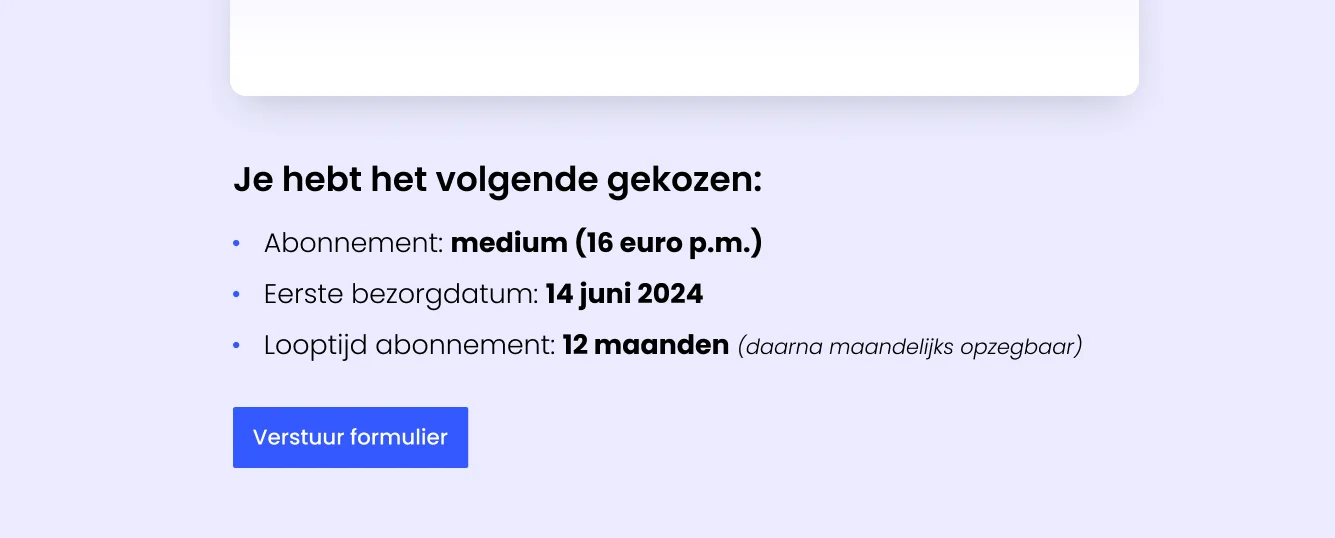 For complex forms, gives users a moment to check data before submission.