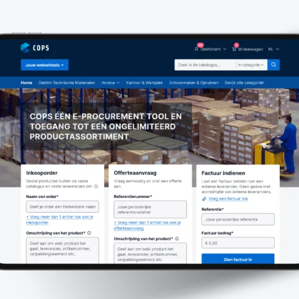 Een overzichtelijk inkoopproces met COPS
