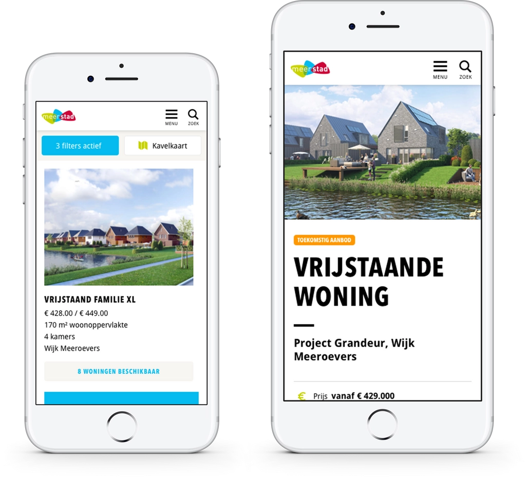 Meerstad ontwerp mobiel