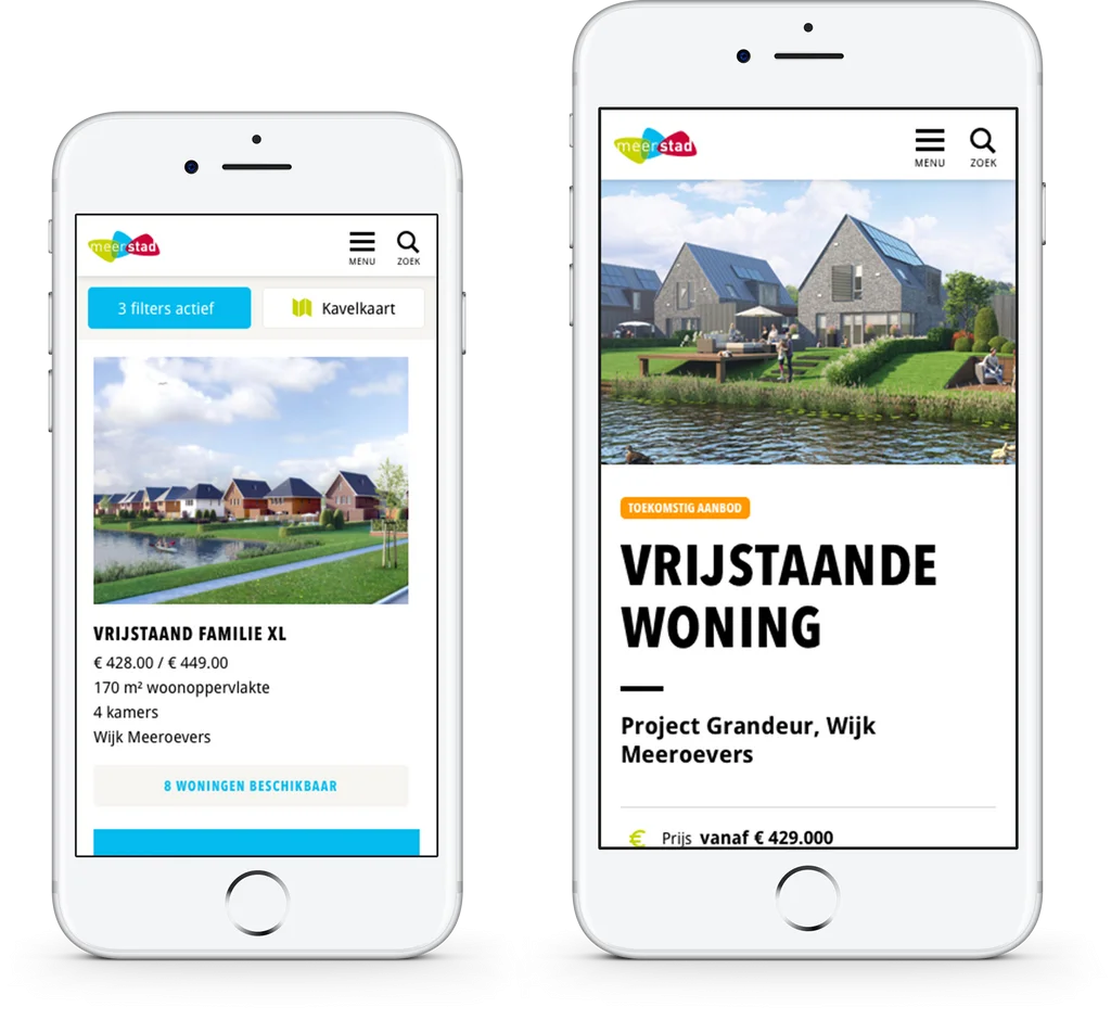 Meerstad ontwerp mobiel