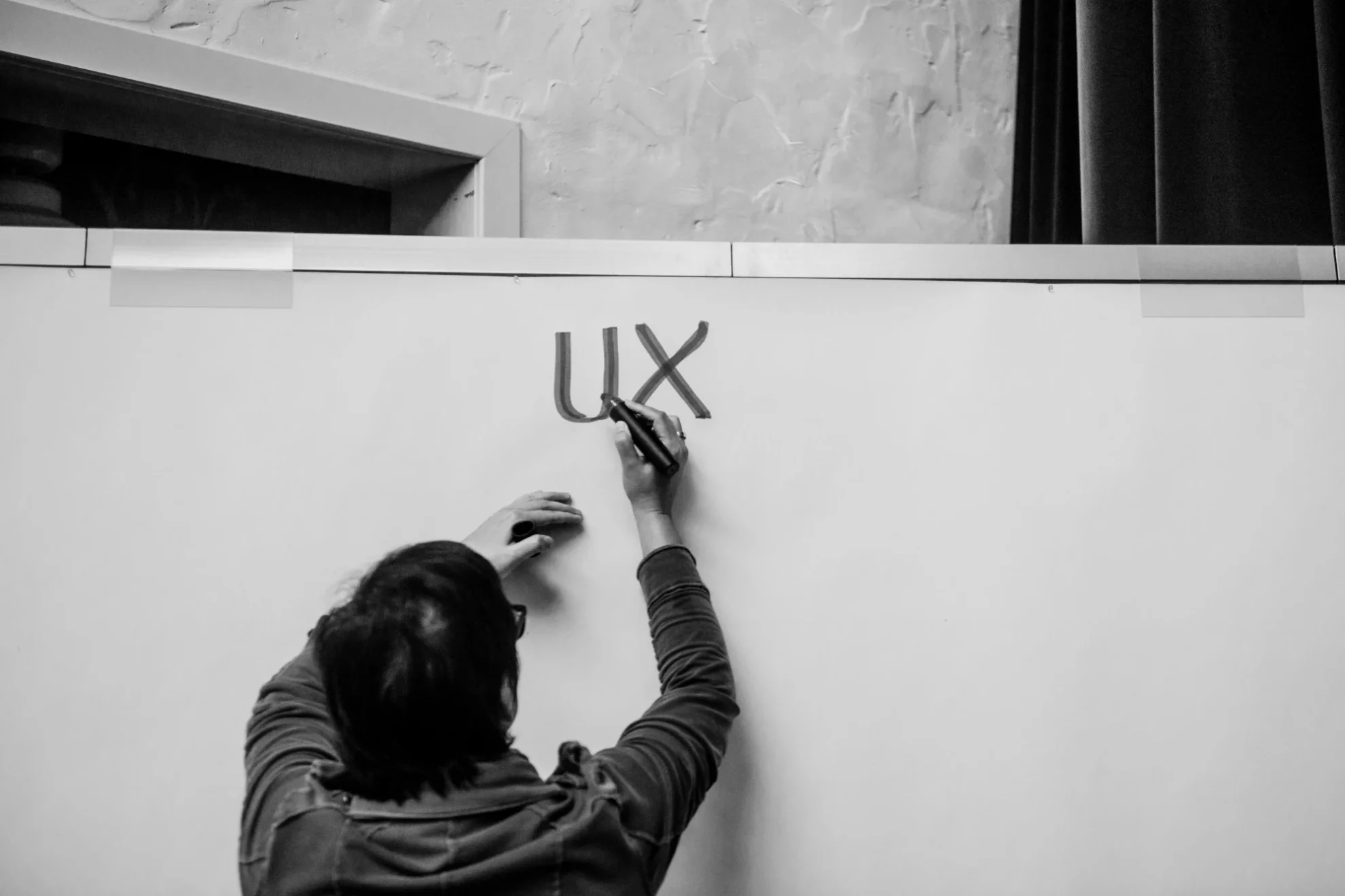 User Experience (UX) white board