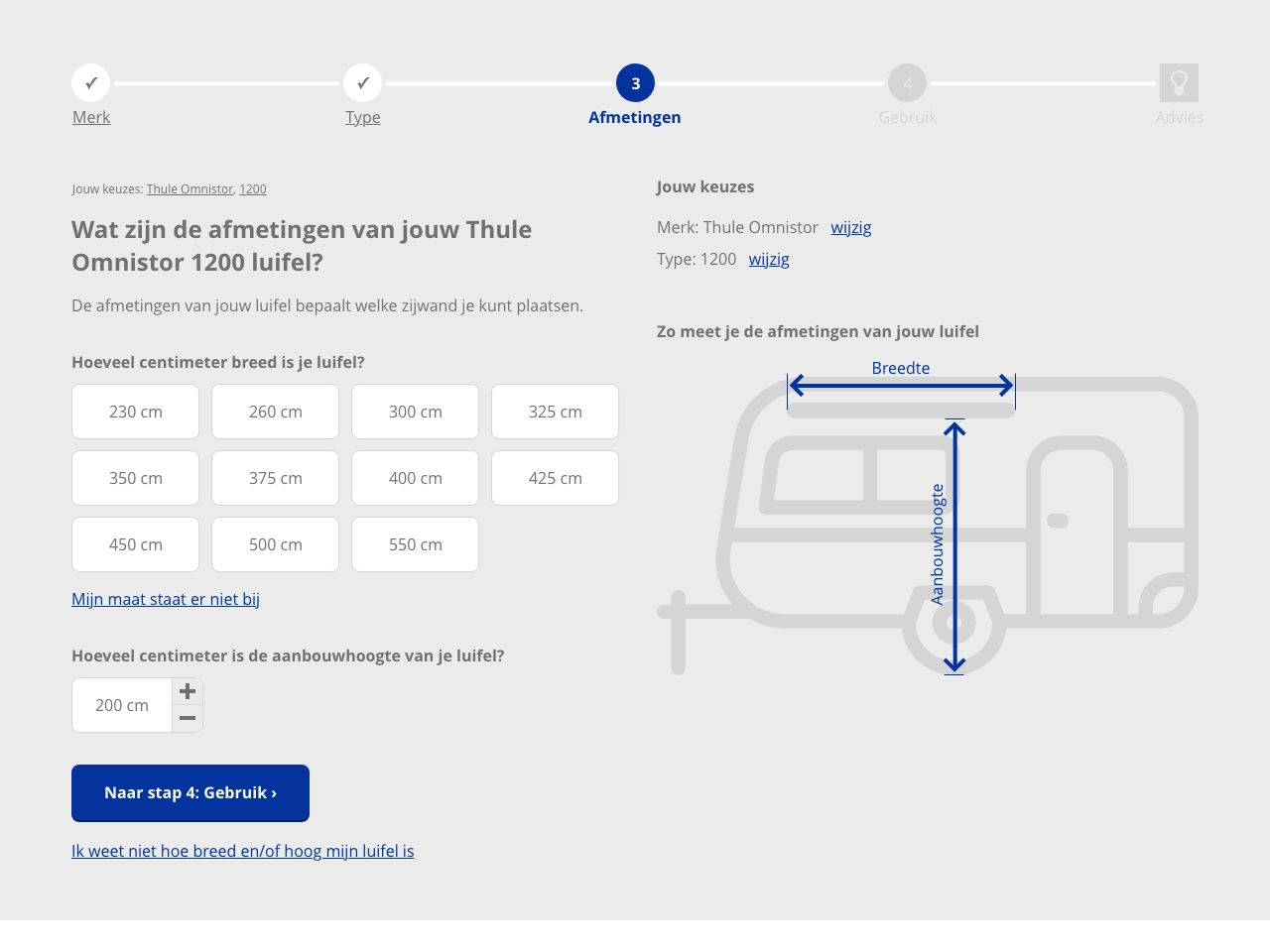 UX design productonfigurator Obelink